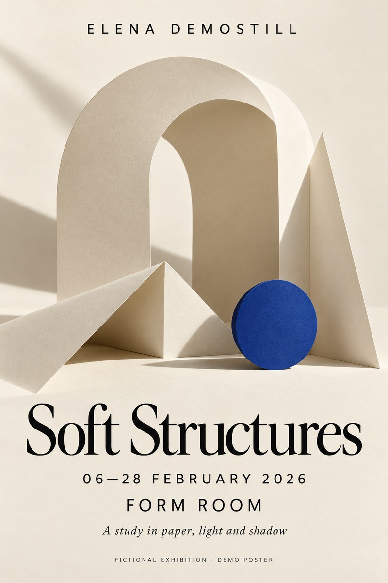 Soft Structures — Fictional Exhibition
